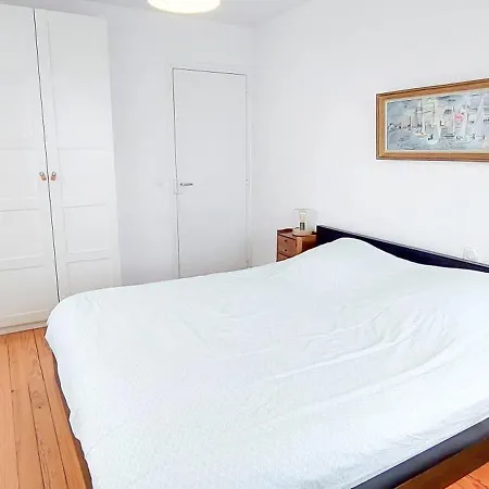 Maison Face A La Avec La A 50 M & Parking Prive Feriehus Saint-Aubin-Sur-Mer (Calvados)