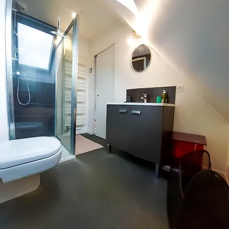 Maison Face à La Avec La à 50 M&parking Privé * Saint-Aubin-Sur-Mer (Calvados)