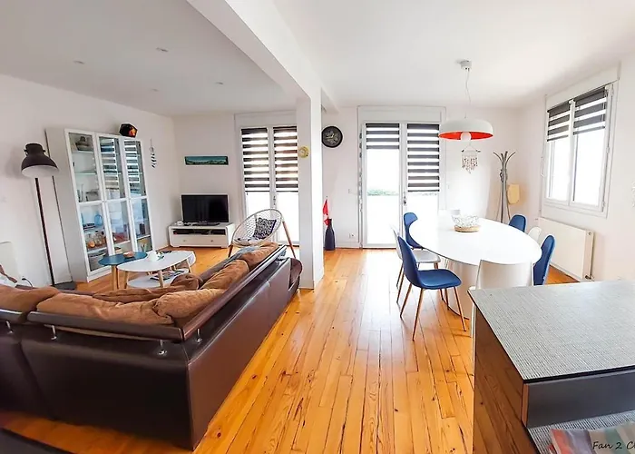 Maison Face A La Avec La A 50 M & Parking Prive 別荘 サントーバン・シュル・メール